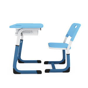 Conjunto de escritorio y silla para estudiantes de la marca National Industry, modelo KD06, con altura ajustable, para uso escolar y doméstico, educación primaria y secundaria. - Product Image 3