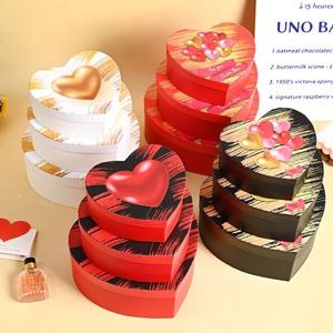 Customized Christmas Love Three-Piece Gift <b>Storage</b> <b>Box</b> <b>Paper</b> <b>Box</b> - Product Image 2