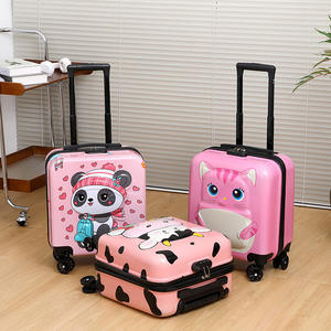 <span class=keywords><strong>Valise</strong></span> pour enfants robuste et mignonne, coque rigide en PC, résistante aux rayures, cadre renforcé, <span class=keywords><strong>valise</strong></span> de voyage pour enfants avec <span class=keywords><strong>roulettes</strong></span> silencieuses - Product Image 2
