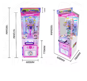 Máquina de juegos recreativos que funciona con monedas para premios e intercambio de regalos Tasa ganadora ajustada con 1 año de garantía - Product Image 2