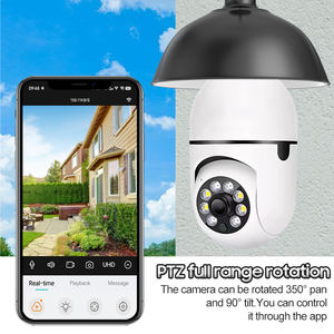 عينة مجانية من ليفوفاست-كاميرا أمان لاسلكية 2mb للكشف عن الحركة V380pro كاميرا لمبة - Product Image 4