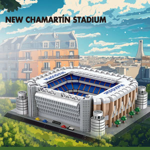 Wange 7215 Nuevo Estadio Chamartin, Bloques de Construcción Personalizados, Modelo de Ladrillos, Juego de Bloques de Construcción para Niños, Juguete de Plástico al por Mayor - Product Image 3