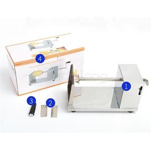Hot Bán Của Nhãn Hiệu Khoai Tây Slicer Xoắn Ốc Twister Cắt Vòng Khoai Tây Chiên Máy Làm - Product Image 2