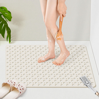 Tapis de bain antidérapant en TPE OTHWAY, séchage rapide, dernier modèle de luxe, tapis de sol pour salle de bain, tapis de baignoire pour bébé, tapis de douche en TPE