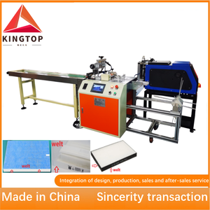 Düzenli Kare Filtre Kenar Kapsamı için Temassız Yapıştırıcı Püskürtme Teknolojisini Kullanan Otomatik Sistem - Product Image 3