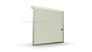 Porte de stockage commerciale enroulable anti-ouragan, résistante aux vents, en tôle, pour mini-entrepôt - Product Image 4