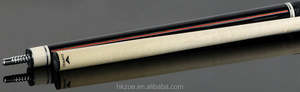 Taco de billar CUEROC CR-A04 Jester con núcleo de fibra de carbono, eje de 12.75mm y envoltura de cuero tejido. - Product Image 4