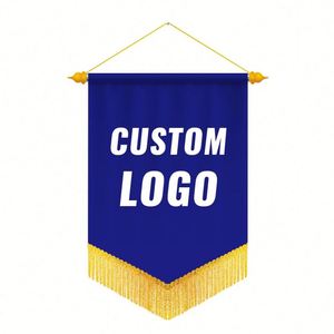 Bandera Personalizada con Logotipo, Mini Bandera Colgante de Doble Cara para Intercambio entre Aficionados de Clubes de Fútbol - Product Image 4