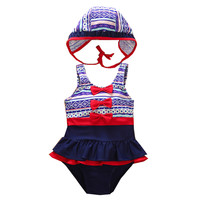 Einzigartiges Design Hot Sale Kinder Mädchen Kinder Hersteller Custom Design Badeanzug