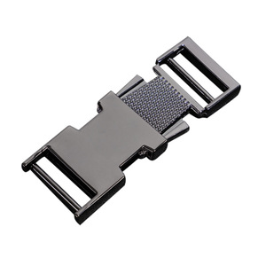 Jiuyuan Alloy Buckle Zinc Alloy Adjustable Black For Backpacks And <b>Bags</b> <b>Bag</b> <b>Accessories</b> Q018-25 - Product Image 2