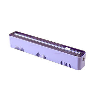 <b>Kitchen</b> Plastic Wrap Cutter Magnetic Storage Box For Cling Film Parchment <b>Paper</b> Aluminum Foil Holder With Cutting Blade - Product Image 4