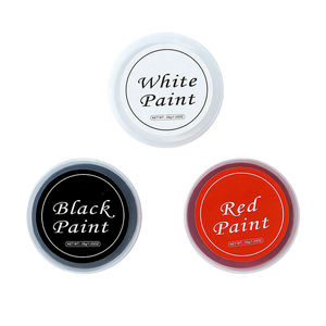 Set de Pintura Facial Clásica de 3 Colores al por Mayor |   Rojo/Negro/Blanco |   Lavable |   Venta al por Mayor de Artículos de <span class=keywords><strong>Halloween</strong></span> y Cosplay. - Product Image 3
