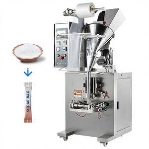 Máquina Empacadora Vertical Automática de Polvo con Llenador de Rosca Inclinado, Máquina Eléctrica VFFS de Alta Eficiencia para Bolsas Finas de Alimentos - Product Image 1