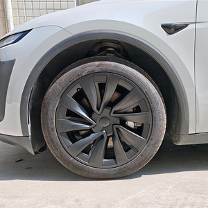 Modelo Y cubiertas de <span class=keywords><strong>rueda</strong></span> de enebro para accesorios Tesla 2025 protectores de llanta de 19 pulgadas (Juego de 4) Reemplazo de <span class=keywords><strong>cubierta</strong></span> de <span class=keywords><strong>rueda</strong></span> - Product Image 3