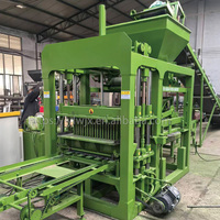 Machine à blocs automatique QT6-15 à commande PLC intelligente, ligne de production de briques efficace pour la construction
