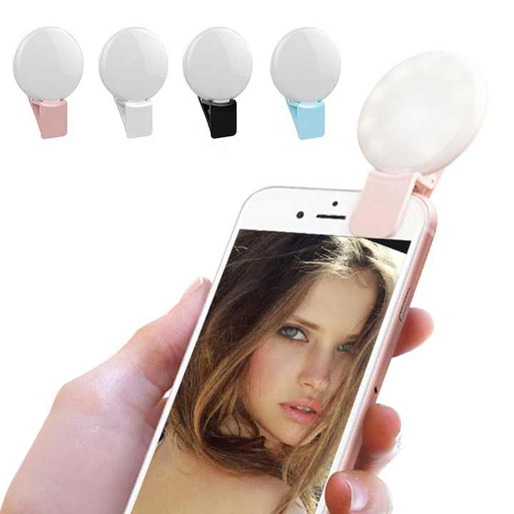 Hot Sale Portable Mini Mobile Phone Ring Light Adjustable Brightness ...