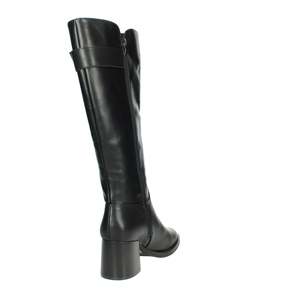Women's <b>Knee</b> <b>High</b> Boots Black Heel Height 37 Size K-10096 - Product Image 3
