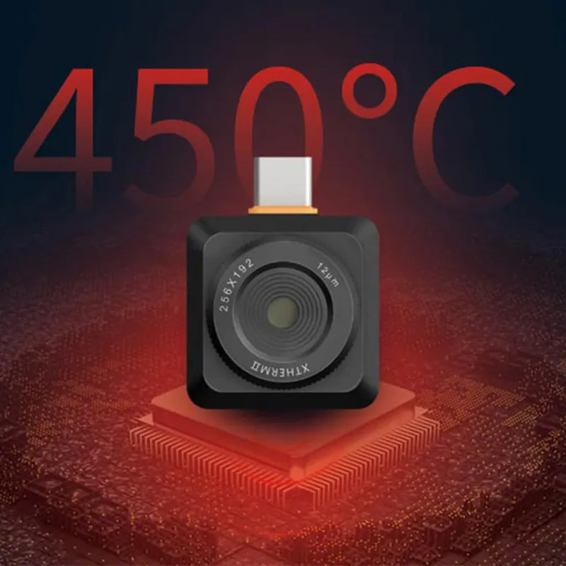 InfiRay حار بيع المحمولة Usb نوع-C واجهة ميني كاميرا تعمل بالأشعة الحرارية تحت الحمراء ل شاحن هاتف محمول يعمل بنظام تشغيل أندرويد