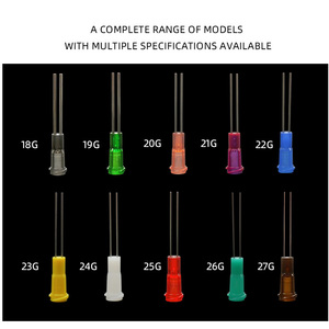 Jeringa de aguja de tubo de 1 pulgada 26 <span class=keywords><strong>Gual</strong></span> Compatible con dispensación industrial - Product Image 3