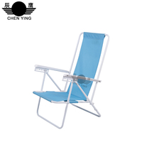 Chaise d'extérieur pliante avec accoudoirs, chaise de camping portable pour les activités de patio, de jardin et de camping