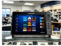 Localizador de Peces Lowrance HDS 12 PRO para Costas y Alta Mar con Transductor