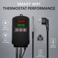 Thermostat universel 110v, interrupteur pour thermostat, tapis chauffant, contrôleur de température pour aquarium
