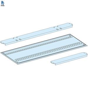 Panel en Blanco para Gabinete Lvs08315, Blanco, 260 mm de Largo x 260 mm de Ancho x 1050 mm de Alto, Grado de Protección IP55, Serie Prismaset - Product Image 1