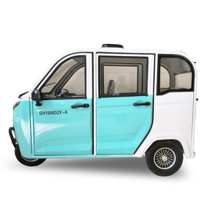 Triciclo <span class=keywords><strong>El</strong></span>éctrico de Tres Ruedas Sanbengzi de Última Generación, 1200W, con Marco de Acero, Doble Fila de Asientos y Neumáticos de Vacío, para Ocio - Product Image 3