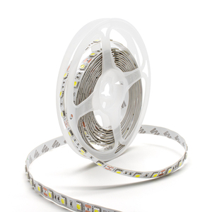 12V SMD5050 6000K 4000K 3000K mát trắng ấm trắng 10mm <span class=keywords><strong>FPC</strong></span> chiều rộng 60LEDs/M 5M cuộn linh hoạt LED Strip - Product Image 6