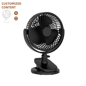 2-em-1 TUVus 1,8 metros cabo de alimentação AC Alta Velocidade Ventilador Mini Pequeno Elétrica Air Cooler Desk Clip Fan para Escritório