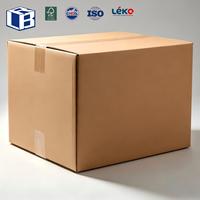 Cartons ondulés personnalisés - Boîtes d'emballage ondulées robustes à 3/5 couches, pour le transport et le stockage de marchandises