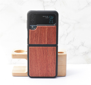 2023 New Arrival Hot Bán Mềm TPU Gỗ Trường Hợp Điện Thoại Đối Với Samsung Z Gấp <span class=keywords><strong>5</strong></span> Gấp 4 Gấp 3 Z Lật <span class=keywords><strong>5</strong></span> Lật 4 Lật 3 - Product Image 5