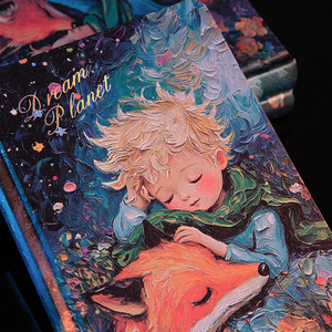 Cuaderno de Tapa Dura con Pintura al Óleo del <span class=keywords><strong>Principito</strong></span>, Personalizado OEM ODM, Venta al Por Mayor, Libreta para Oficina, Escuela, Regalo - Product Image 4