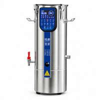 Machine à lait de soja multifonctionnelle Baiwin, grande capacité, commande tactile numérique, pour les boutiques de petit-déjeuner