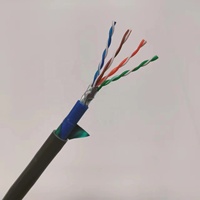 HSYV23-5E 23AWG jaket Solid 4 pasang kabel jaringan Lan luar ruangan sulam langsung tahan air kabel jaringan lapis baja