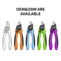 Coupe-ongles et coupe-ongles écologique pour chien en ABS à lumière LED