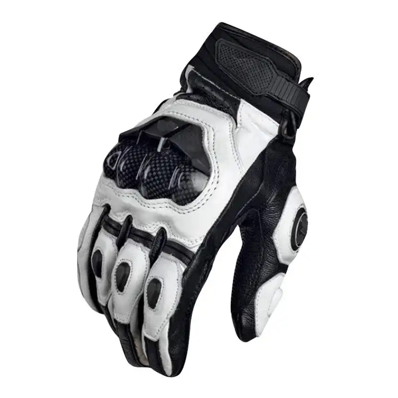 Full Finger Touch Screen Off-road Wear-resisting Carbon Fibre Motocross Electric Motorcycle Gloves