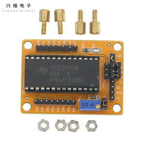 Módulo convertidor ADC0809 de 8 canales paralelos DIP28 5V para adquisición de datos de microcontroladores - Product Image 3