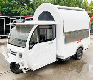 Triciclo per Fast Food, Food Truck <span class=keywords><strong>Mobile</strong></span>, Rimorchio Alimentare per Gelati, Hamburger, Colazione, Caffè in Centri Commerciali, Eventi e Parchi Divertimento - Product Image 1