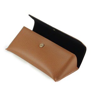 Small MOQ PU Leather for Women Men Accessories High Quality Handmade Pvc Inside Velvet Folding <strong>Funky</strong> Paper Sunglasses <strong>Case</strong> - Product Image 5