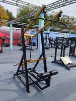 Machine de tirage vertical isolaté à charge libre, professionnelle, pour usage commercial, avec dispositifs de sécurité, pour la musculation des dos et des bras en salle de sport, direct usine