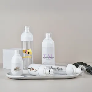 Venta caliente cosméticos spray PETG30ml50ml100ml botella de embalaje de capacidad múltiple loción para el cuidado de la piel botella de esencia de tóner