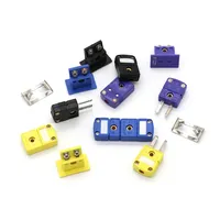 Panel de enchufe en miniatura para termopar, conector de cable de compensación de resistencia a altas temperaturas, 1/J/T/E/-M/F, 1/12/J/T/F, 2/30/30/12