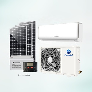ราคาดีที่สุด เครื่องปรับอากาศพลังงานแสงอาทิตย์ 48V 12000Btu ระบบแยกส่วนติดผนัง ประหยัดพลังงาน สำหรับโรงแรมและบ้านเรือน ใช้พลังงานทดแทนได้อย่างมีประสิทธิภาพ - Product Image 1