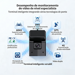 Cámara para Vehículos Trackerking con ADAS, DMS, 4G, Visión Remota, Gestión de Flotas, 1080p, Dashcam Inteligente WY02, Cámara Delantera/Trasera, Tarjeta TF, Tarjeta SIM - Product Image 2