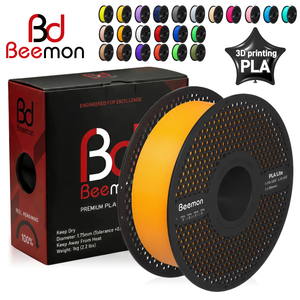 Filamento PLA Ultra Suave Dorado BEEMON de 1.75 mm y 1 kg, Sin Líneas de Capa, Alta Calidad de Superficie, Material de Impresión 3D, 28 Colores - Product Image 1