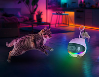 Robot de surveillance intelligent portable sans fil de haute qualité pour toute la maison, compagnon de promenade et moniteur d'animaux domestiques