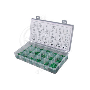 Assortiment de joints toriques verts 530 pièces, kit de joints en caoutchouc EPDM pour réparation automobile W8085 - Product Image 4