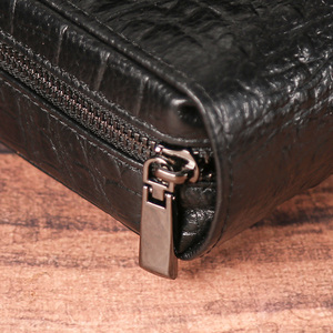 Futeng Sac de luxe pour pipe à fumer Sacs en cuir de vache Vente en gros Paquets de rangement pour pipe à tabac Sac portable pour pipe à fumer Accessoires pour fumeurs - Product Image 6
