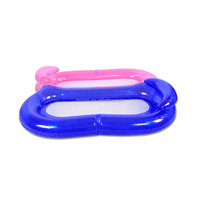 Nouveaux jouets gonflables pour deux personnes, rose et bleu, pour adultes, grands flotteurs de piscine, lit gonflable, matelas pneumatique